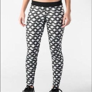 Nike Dri-FIT Black and White Top